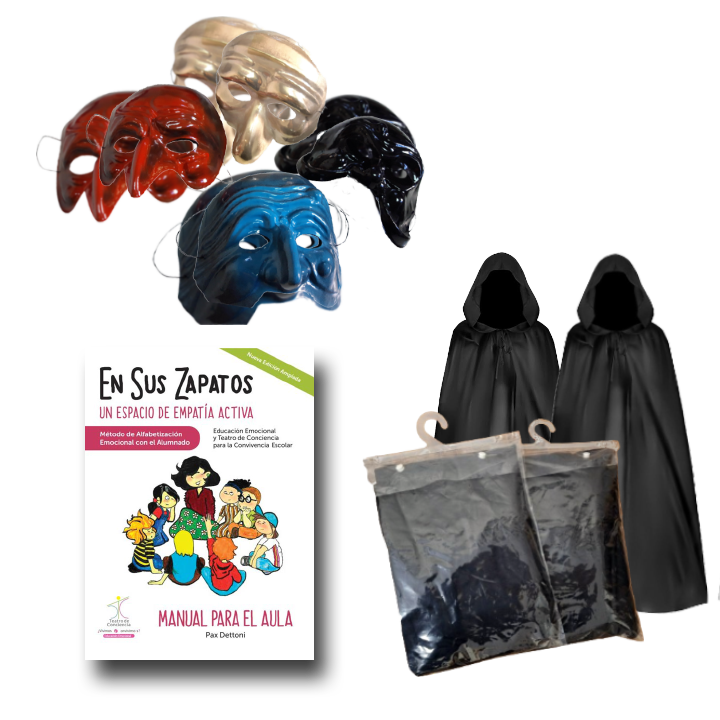 Pack Teatro de Conciencia + Manual para el aula "En Sus Zapatos"